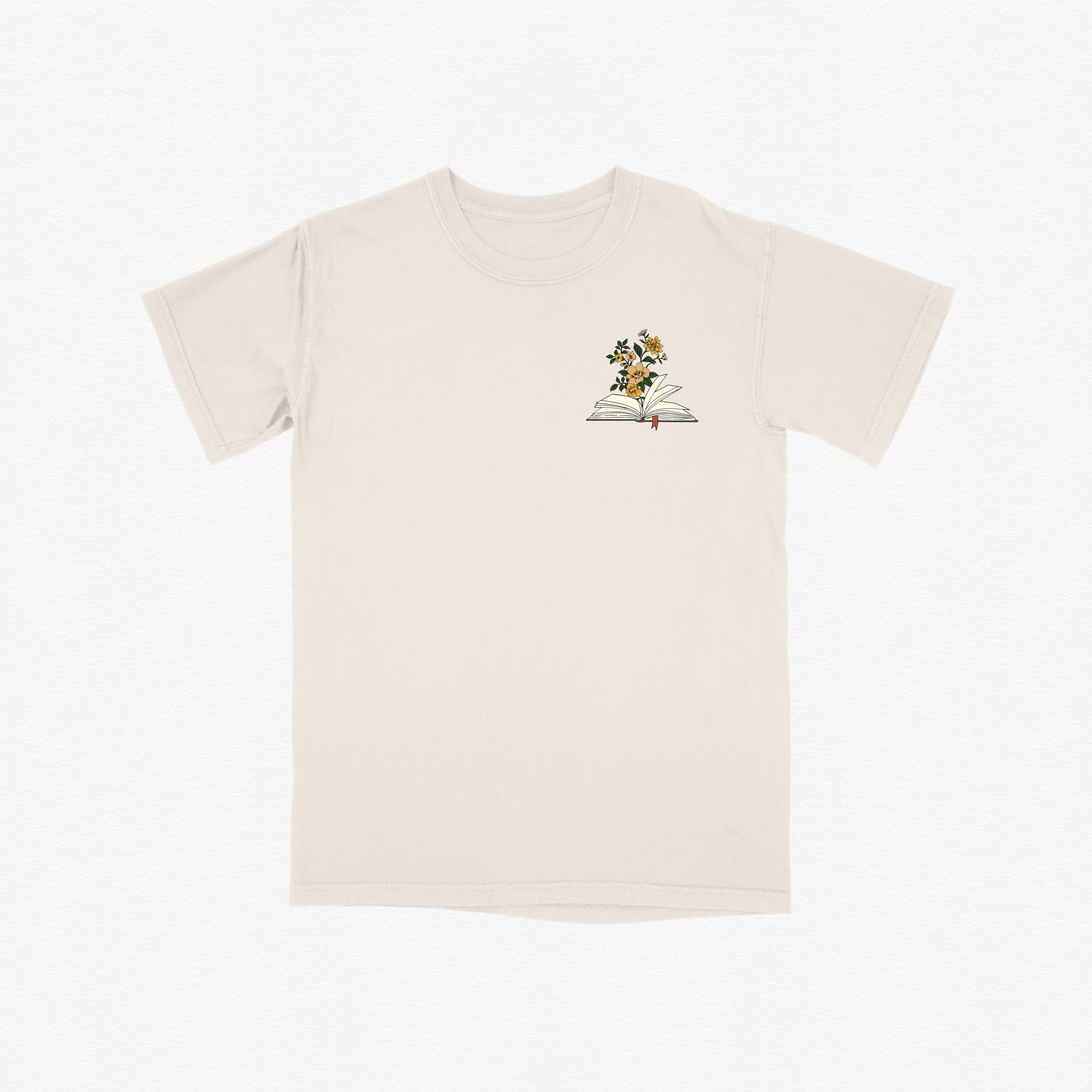 Floral Book Tee