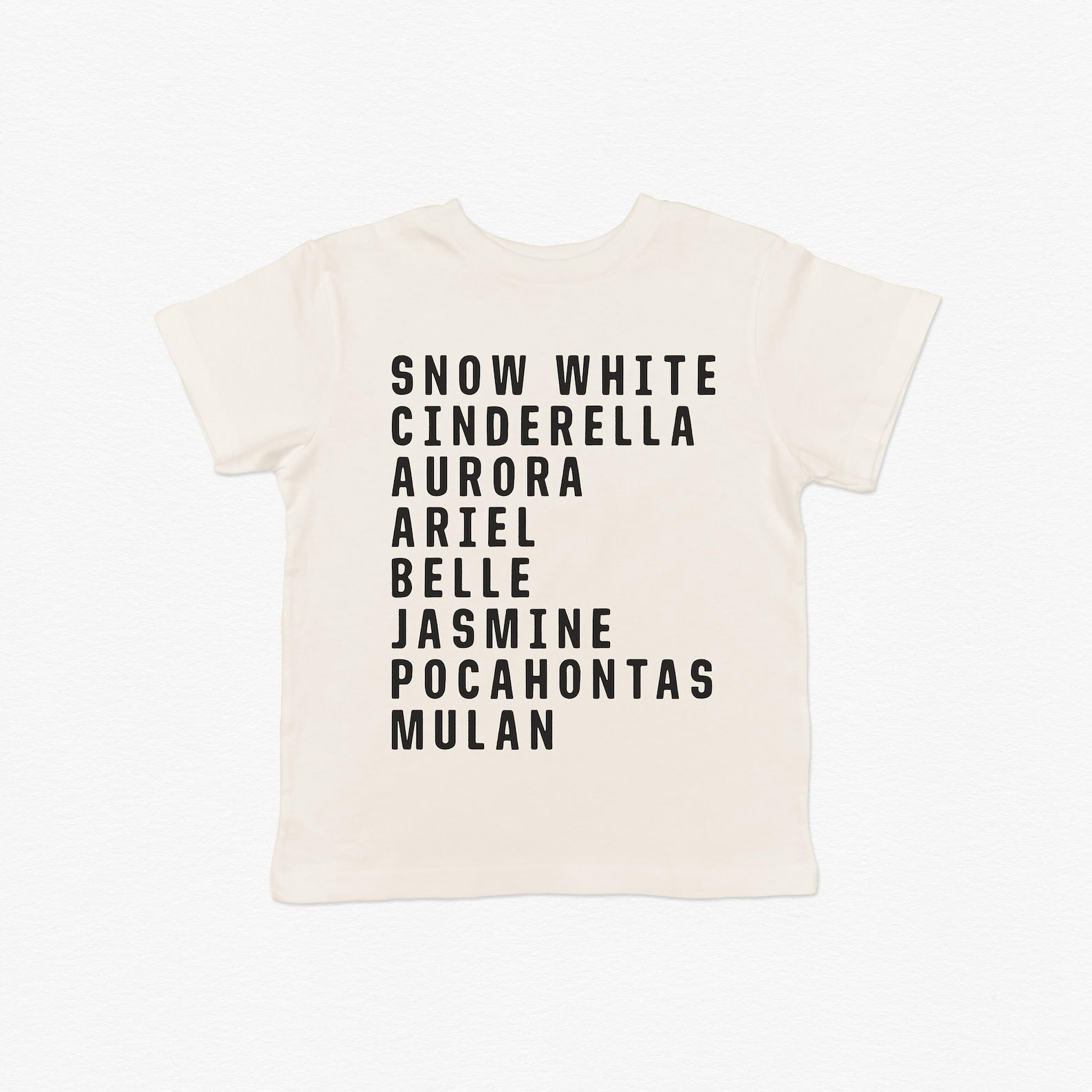 Classic Princesses + Princes Character Tee
