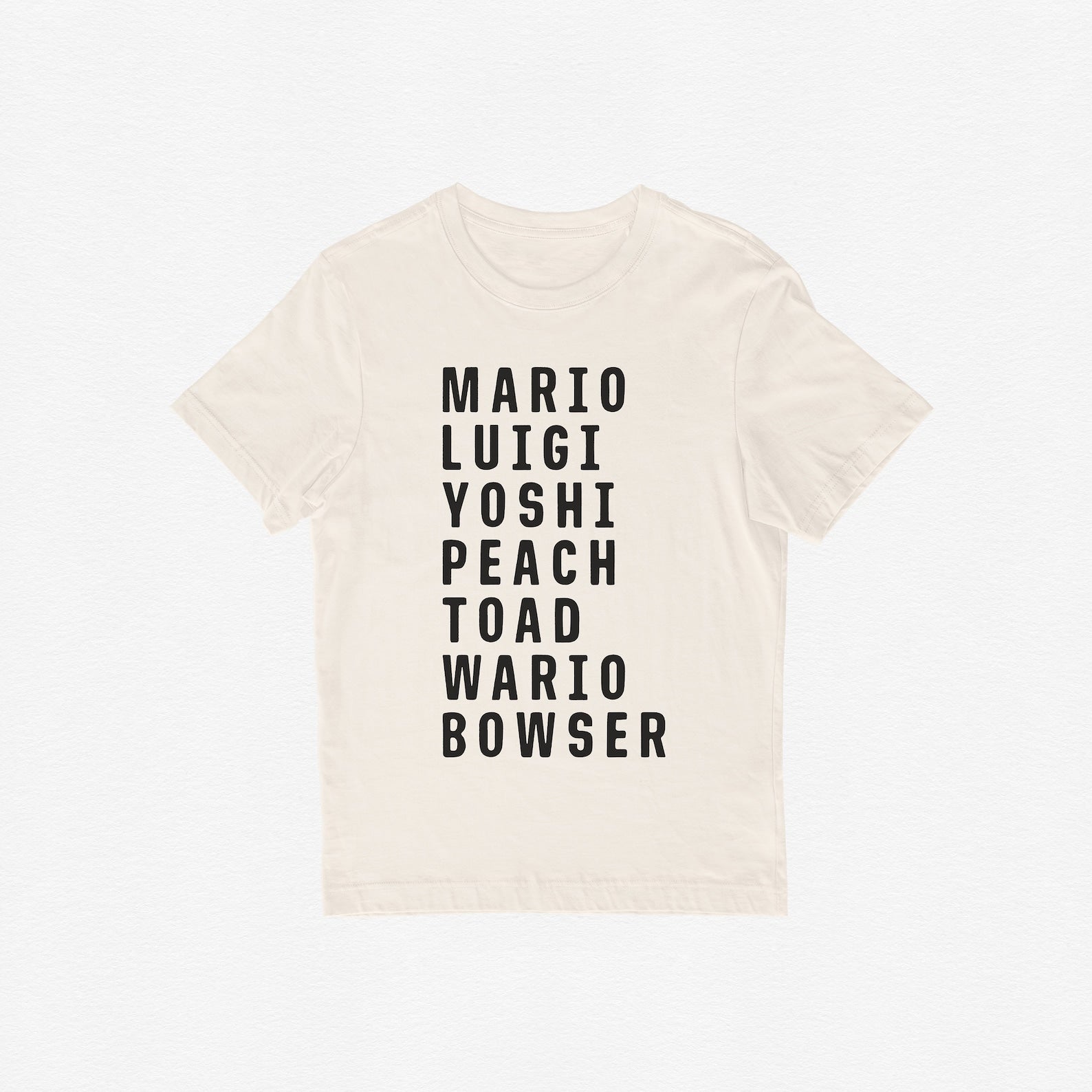 MARIO CHARACTER TEE