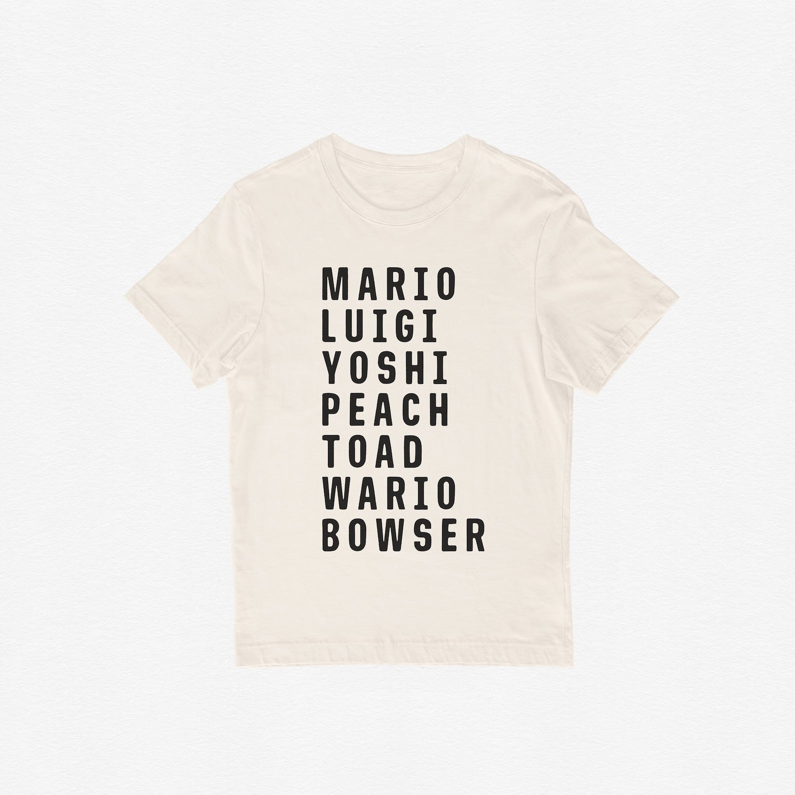MARIO CHARACTER TEE