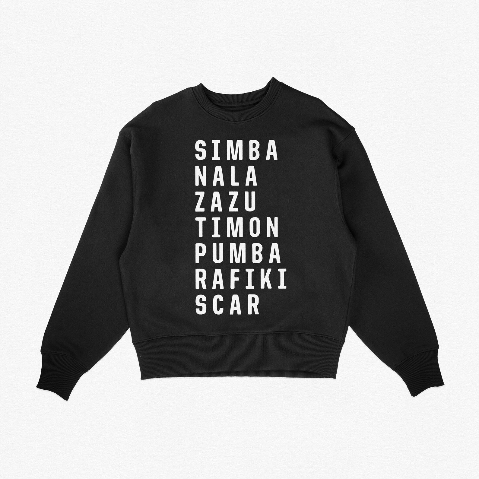 Lion King Character Sweatshirt