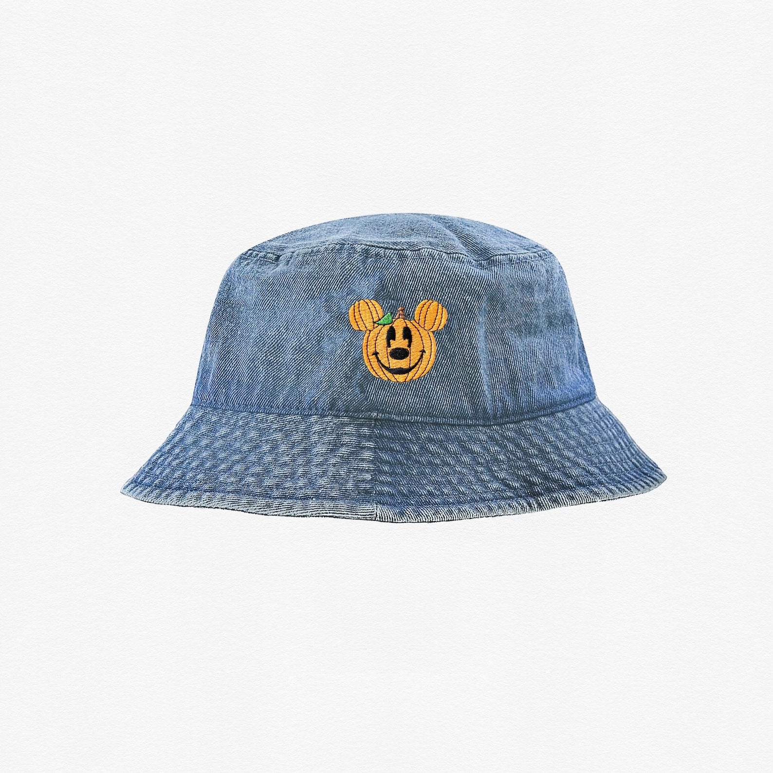 Embroidered Mickey Pumpkin Bucket Hat