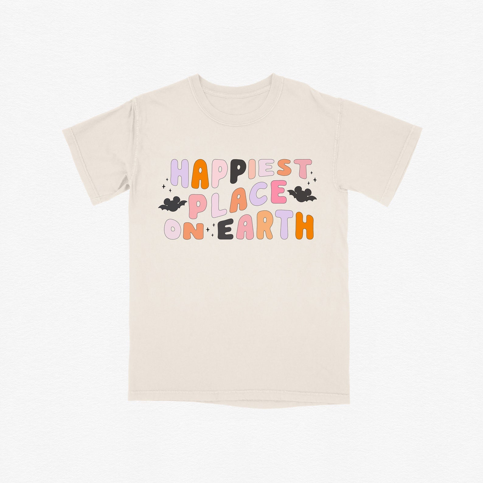 Happiest Place on Earth Comfort Colors Halloween Tee