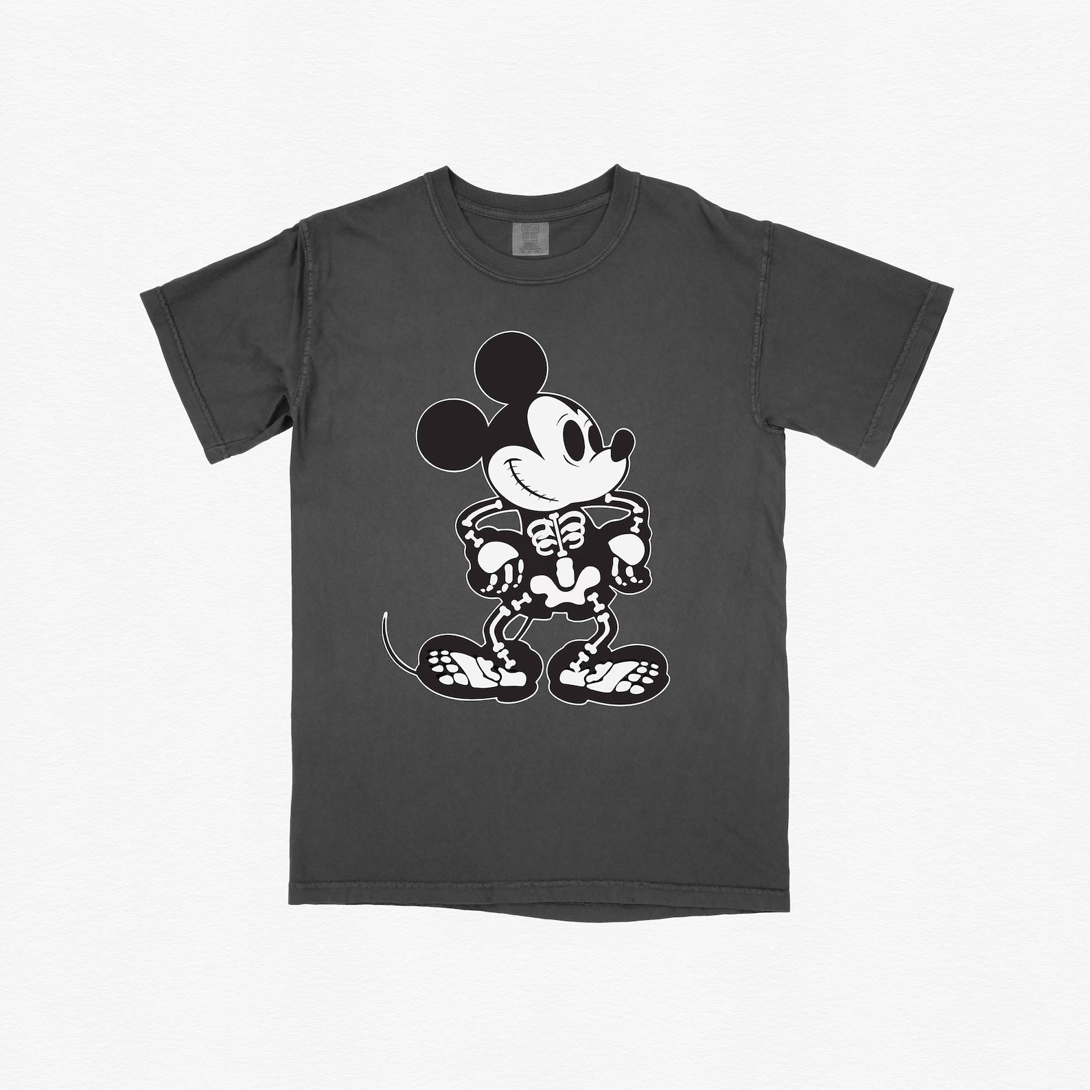 Mickey Skeleton Comfort Colors Halloween Tee