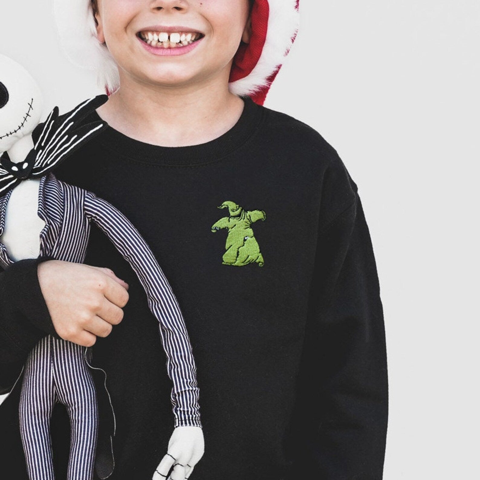 Oogie Nightmare Embroidered Sweatshirt