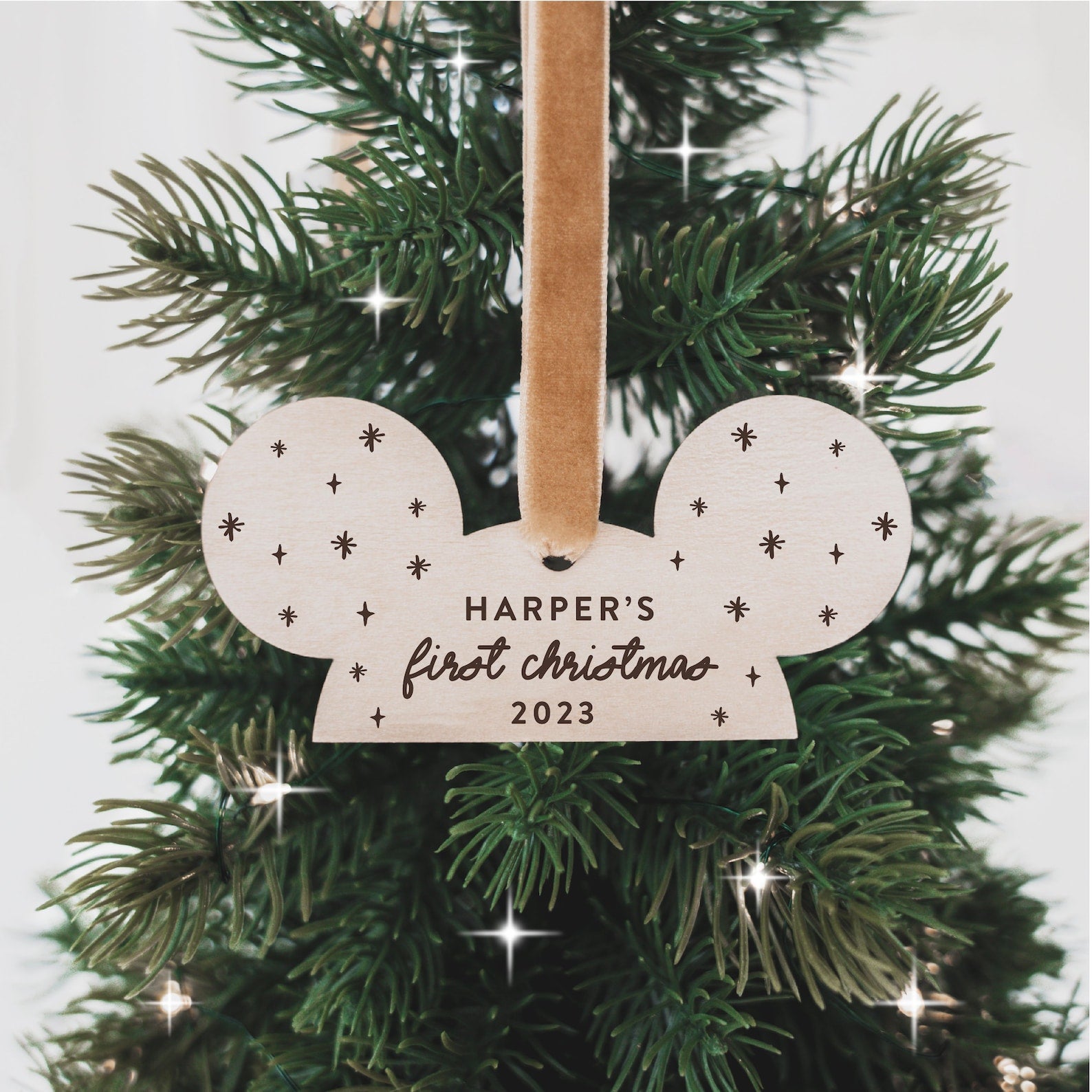 Baby's First Christmas Personalized Christmas Ornament