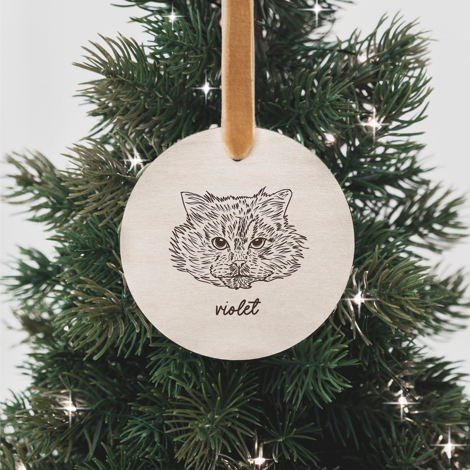 Custom Cat Breed Ornament
