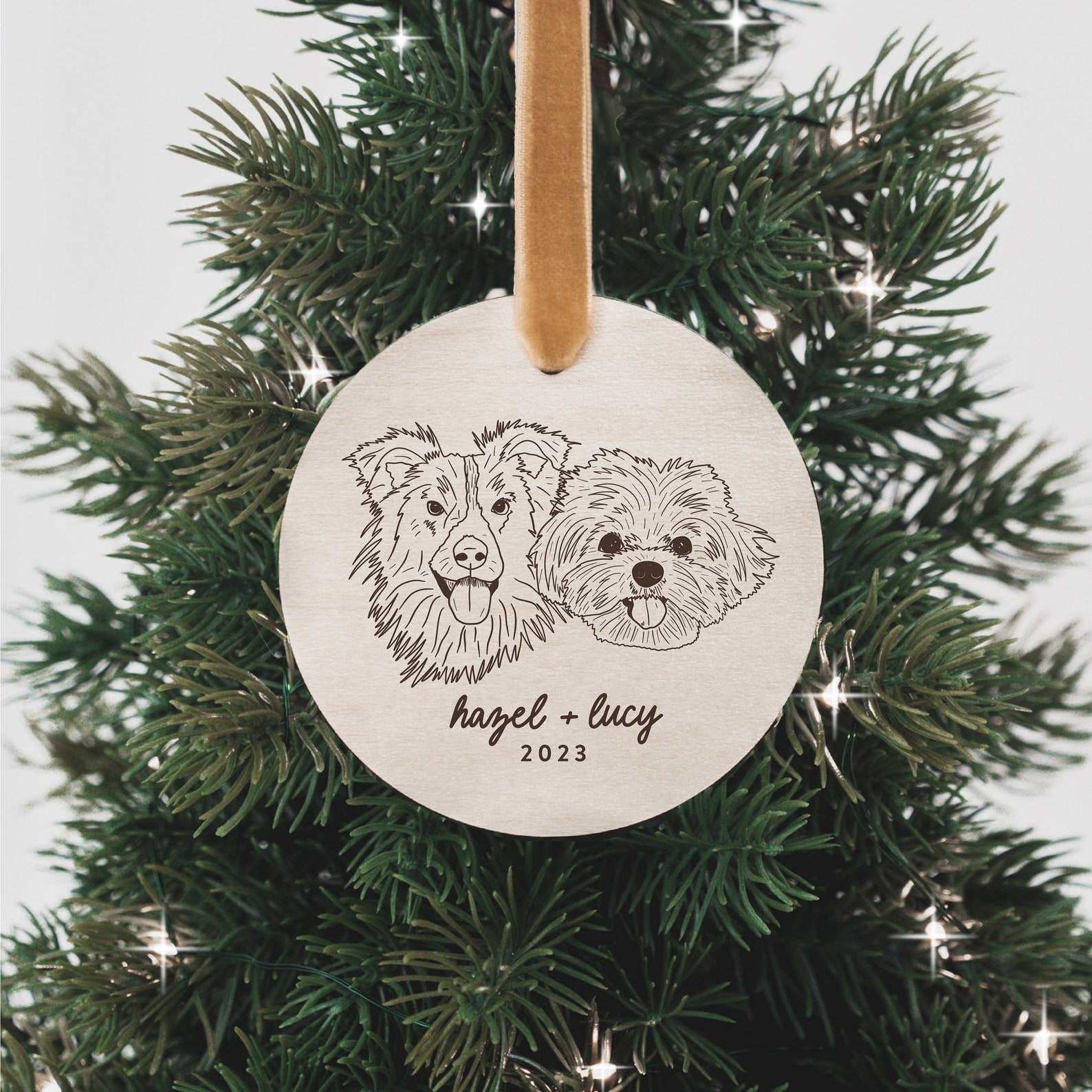 Custom Dog Breed Ornament