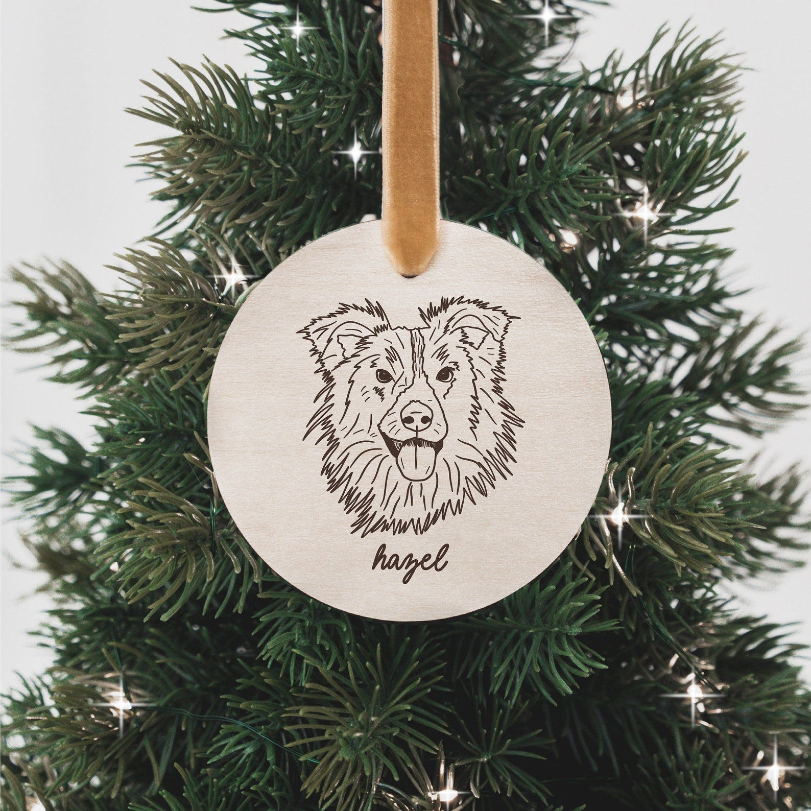 Custom Dog Breed Ornament