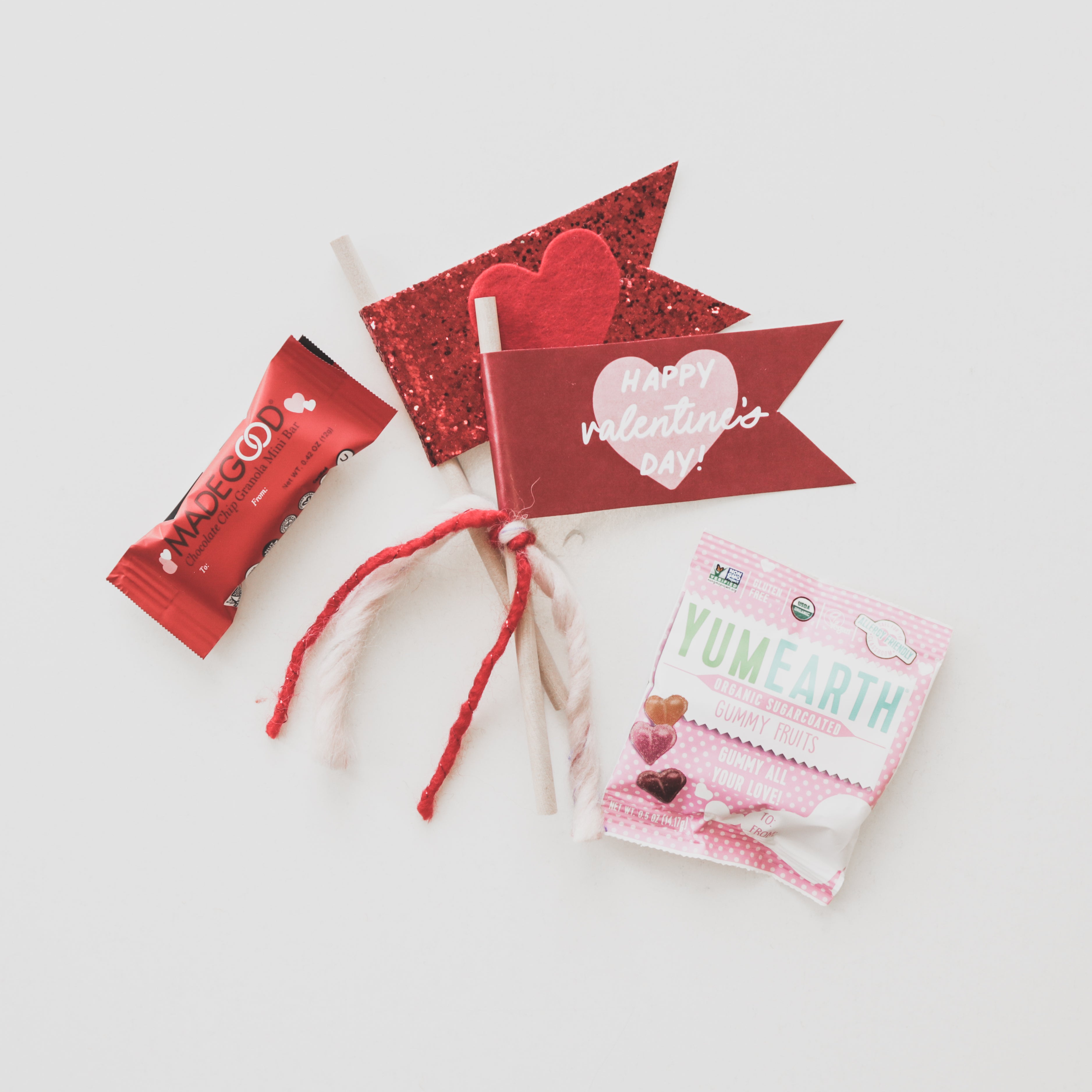 DIGITAL DOWNLOAD Valentine's Day Pennant Flag PDF + SVG