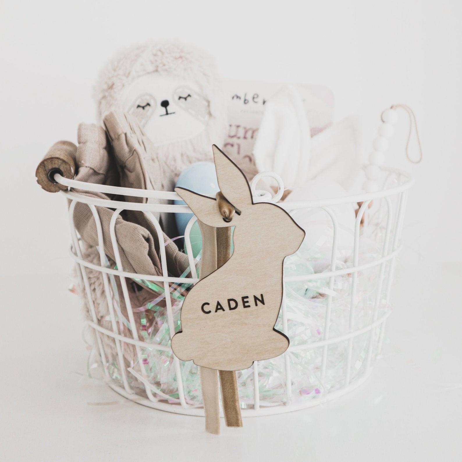 Personalized Easter Bunny Tag