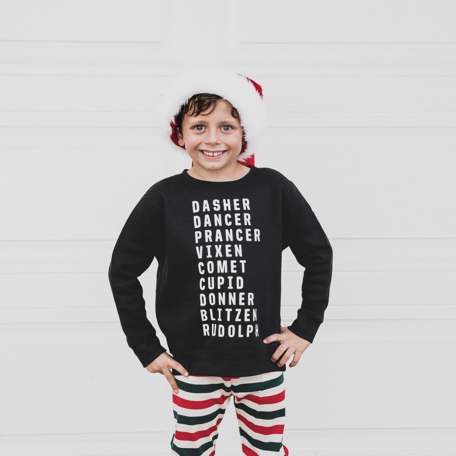 Reindeer Names Sweatshirt